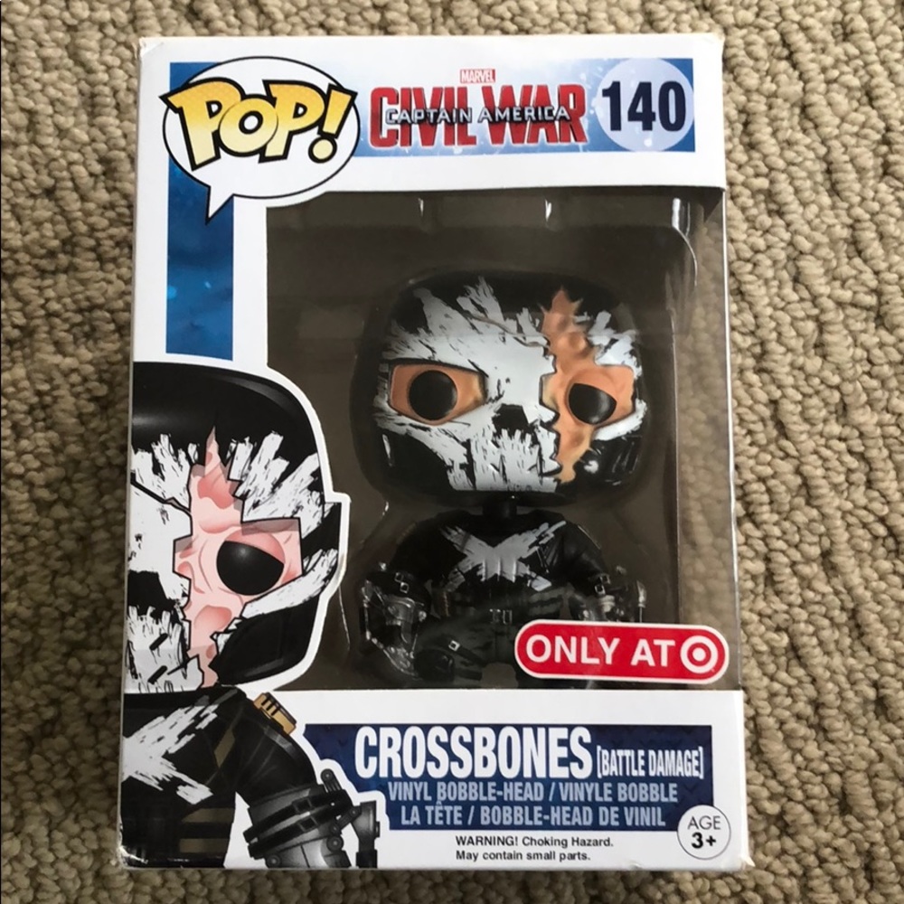 Funko Pop #140 Crossbones (Battle Damage)
